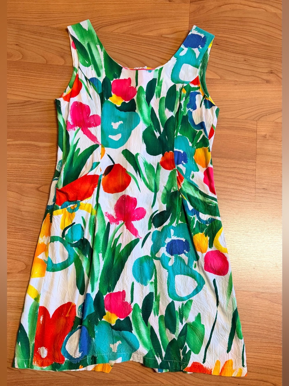 Jams World Vintage Scoop Neck Sleeveless Dress